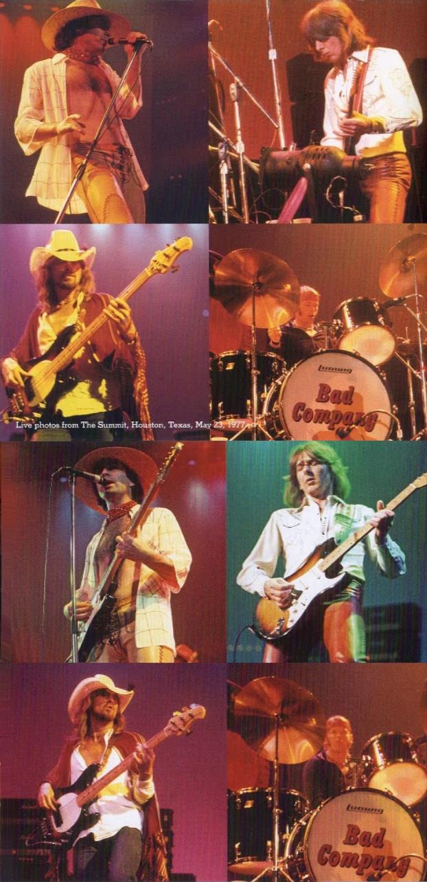 Bad Company live 1977