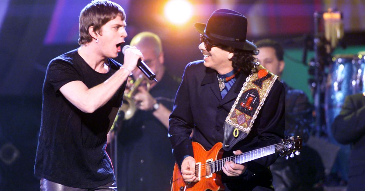 Carlos Santana a Rob Thomas